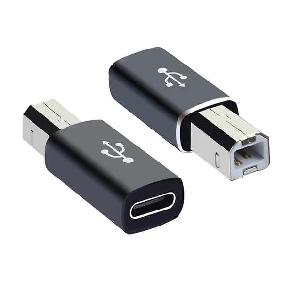 USB C hun til MIDI han adapter USB C hun til printer han adaptere