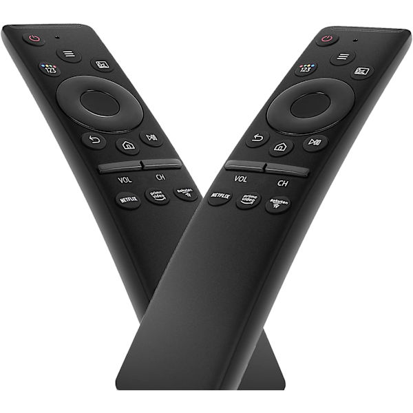 Universal fjernbetjening kompatibel med Samsung Smart TV, LCD, LED, UHD, QLED, 4K HDR TV-apparater, med Netflix, Prime Video, Rakuten TV-knapper