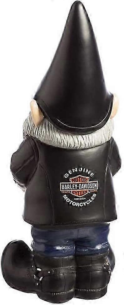 Harley-Davidson Havetomte med Biker-tema, 4,5 x 6 x 15 cm (FMY)