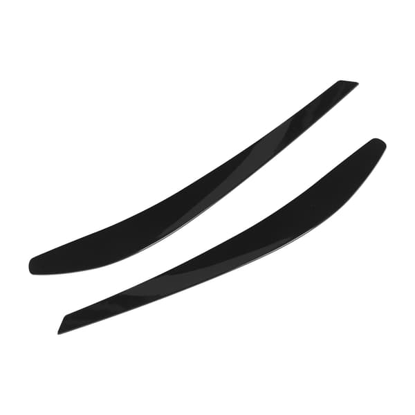 Headlight Eyebrow Trims Glossy Black 1036024 Replacement for Holden VF Commodore SS SSV SV6