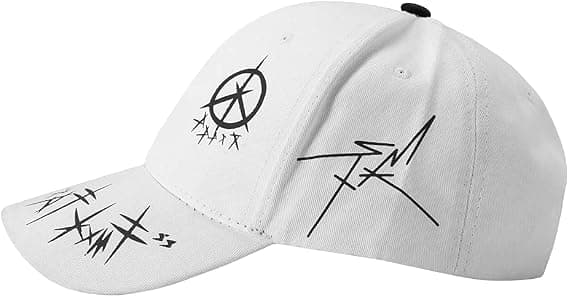 Unisex graffiti baseballkasket, udendørs snapback-hat til K-pop-drenge