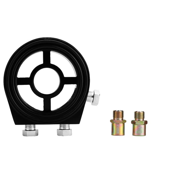 Car Aluminum Oil Filter Adapter Sandwich Cooling Plate