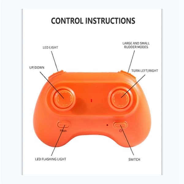 RC Airplane Remote Control Pterosaur 2.4Ghz 2 Channels DIY RC Pterosaur Control EPP Foam Glider Toys (Two Batteries) B
