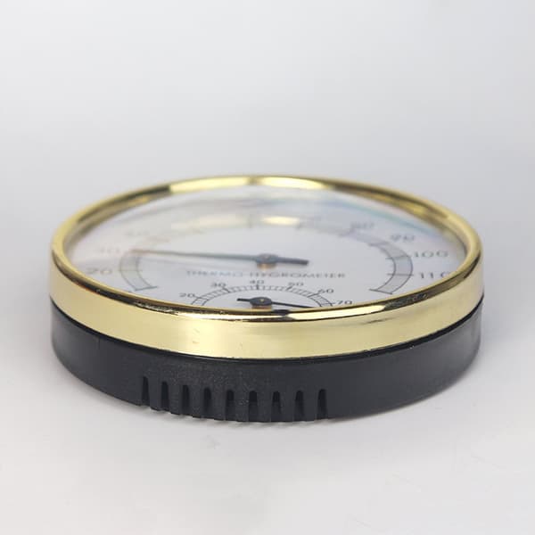 Termometer og hygrometer, køkkentermometer og hygrometer, LCD-digital rumtemperaturmåler, rumtemperaturmåler, saunatermometer, metalurskive