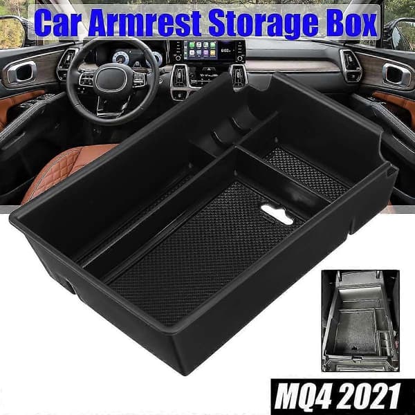 Oppbevaringsbeholder for Sorento Mq4 2021 Armlene Oppbevaringsboks Midtkonsoll Organizer