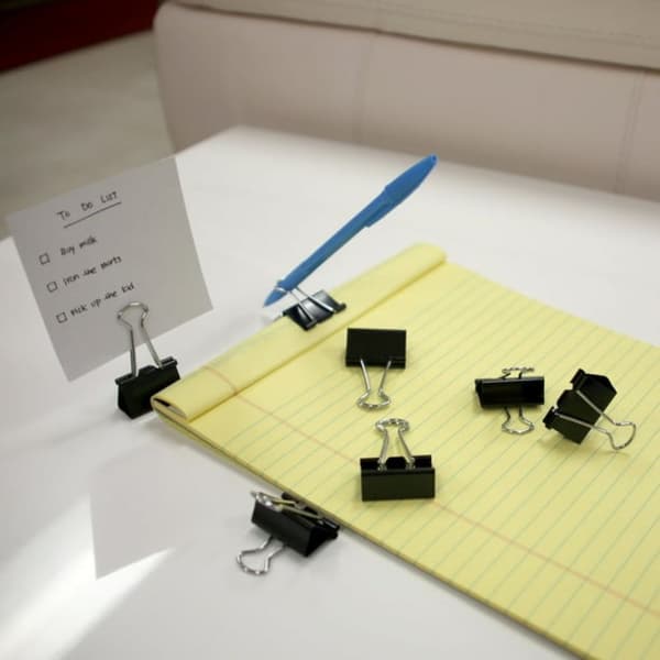 Paper Clips for Document Organization, Binder Clips with Hardened Steel, Rust-Resistant Construction and Multifunctional Design, Excellent