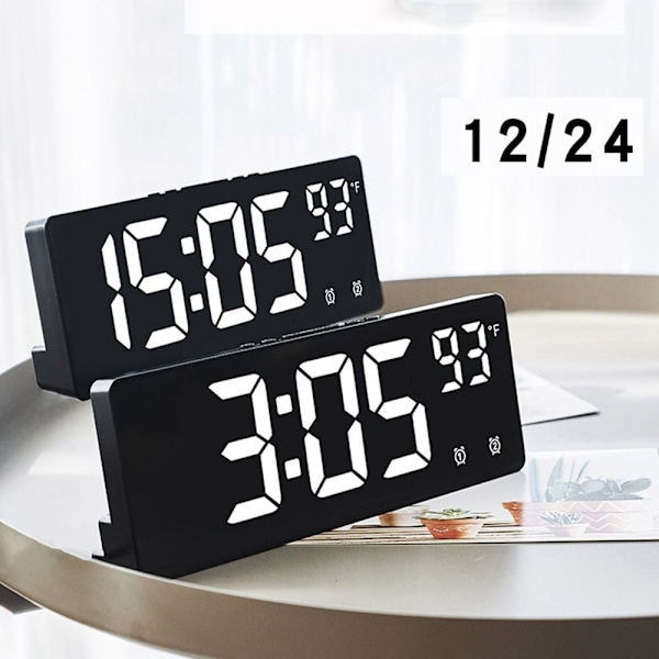 Electronic Clock Digital LED Clocks BLUE Blue