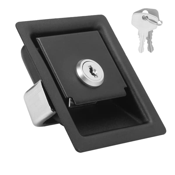 Caravan Door Lock with 2 Keys Universal for RVs, Electrical Cabinets, Car Toolbox