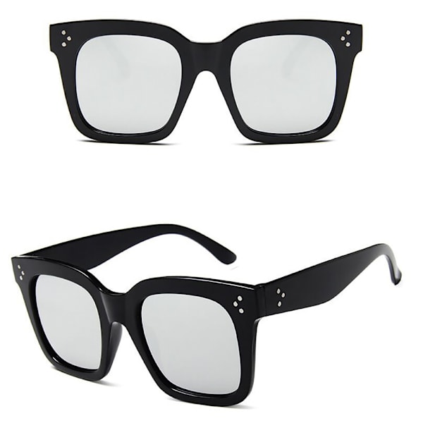 Stylish High Quality Polarized Sunglasses Svart Gradient Grå