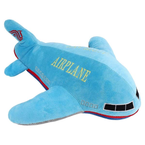 40 cm Simulationsfly Plysbamser Børn Sovende Pude Blå