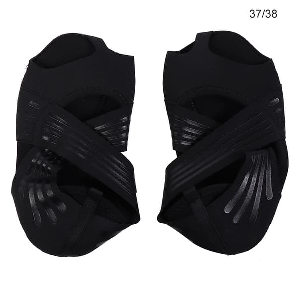 Yogaskor för kvinnor och flickor, mjuk sula, halkfria, professionella elastiska yogaskor för inomhusbruk (37/38)
