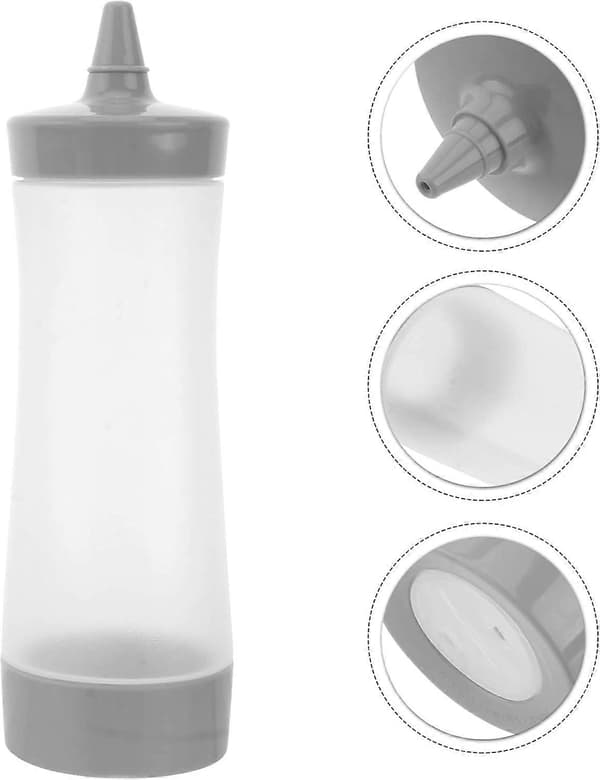 3 Pcs Squeeze Bottle, Sauce Dispenser, BBQ Accessories for Ketchup Mustard Jam