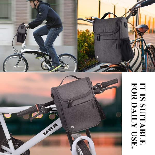 Waterproof Bicycle Bag for MTB Handlebar with Rain Cover