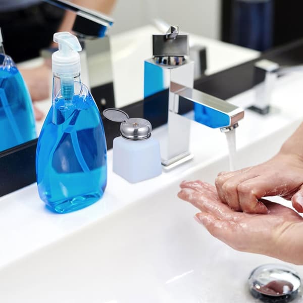 print knob Nachfüllflasche 3 stk. pakke av plast -