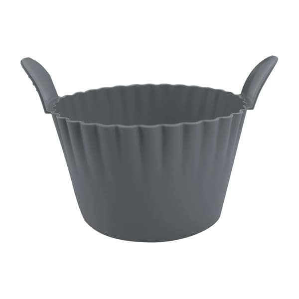 Ramekiner til Airfryer, Æggeforme til Airfryer, Store Muffinsforme til Airfryer (6-pak), Grå