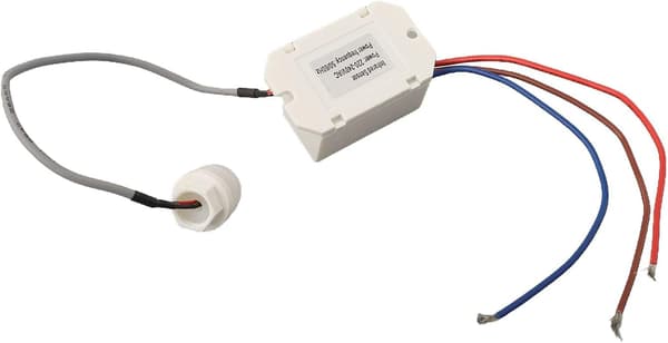 PIR Rörelsesensor 360 Grader Automatisk Timer Hem AC 3-Trådsbrytare Ljuskontroll Justerbar för 220V Vit