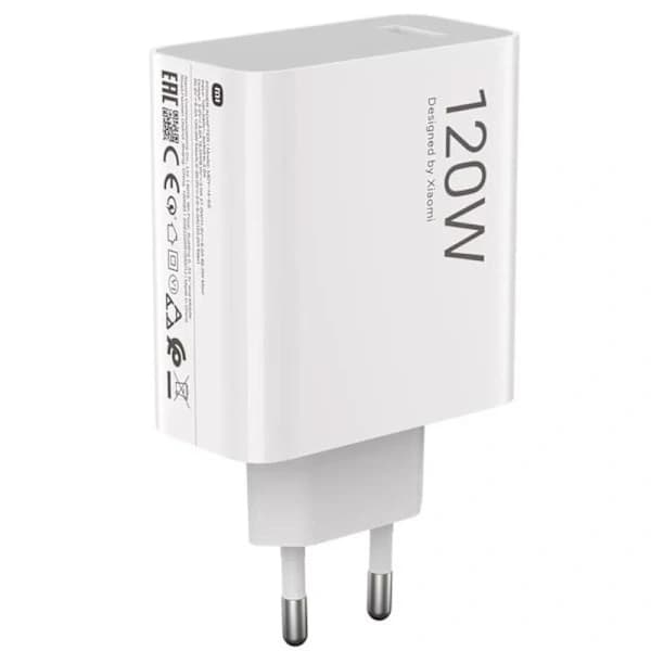 Xiaomi Kompatibel 120W HyperCharge Combo, Typ-A EU-kontakt Snabbladdare