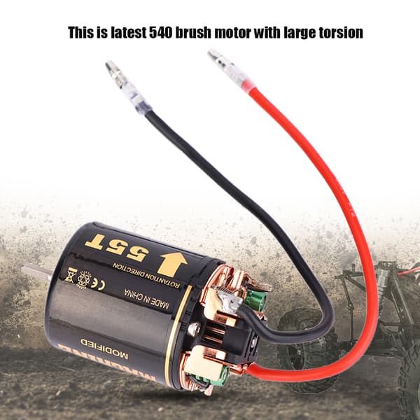 55T Universal RC Modelbil 540 Børstet Motor til Store Lastbiler/Klatrebilsmodel