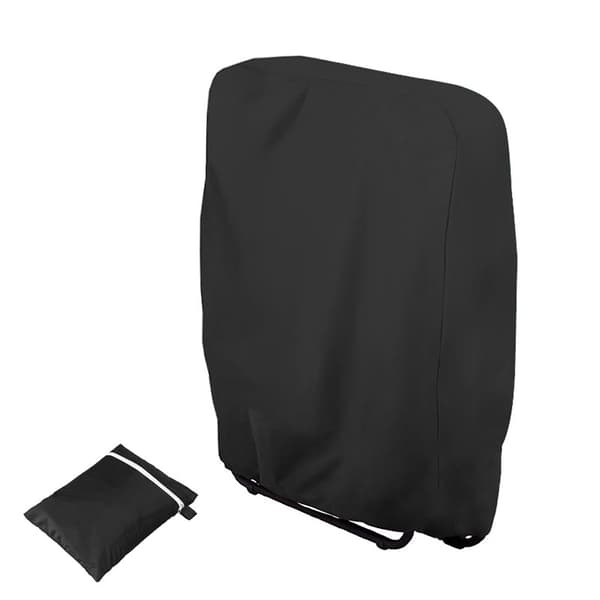 W71×H110cm (sort) Foldbar Solstol Beskyttende Overtræk, Have S