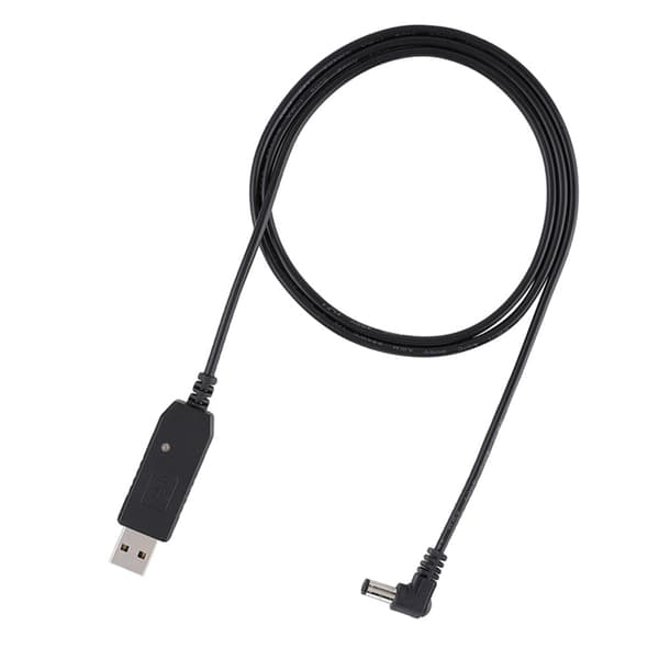 USB-lader (9-10.8V) transformatorkabel for Baofeng UV 5R UV 82 BF F8HP UV 82HP UV 9R Plus