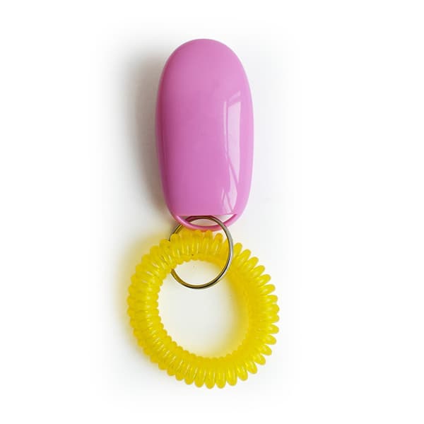 7 hundklickers med handledsrem, 5 cm, färgglada och praktiska, S