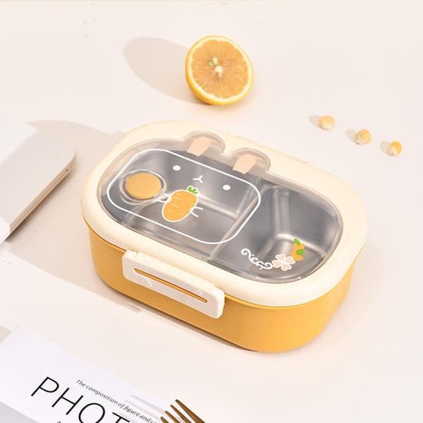 Multi-slids forsegling Bento Box Multipurpose lækagesikker madbeholder til picnic Green