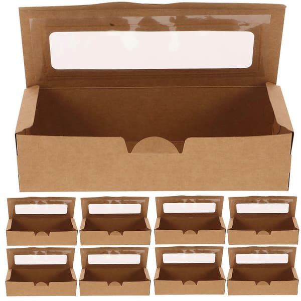 Boxes Bakery Cake Packaging Boxes For Gift Givers 25x7.5cm Packaging Cakes 12pcs (FMY)