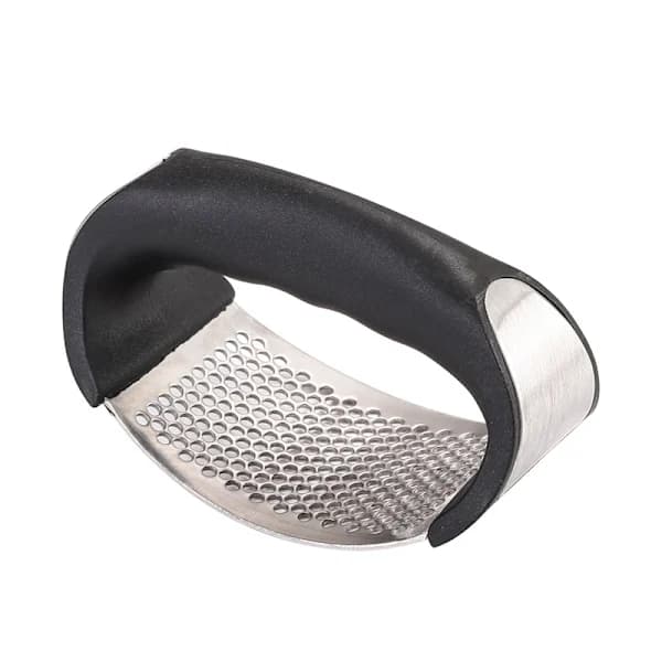Garlic Press in Stainless Steel, Black