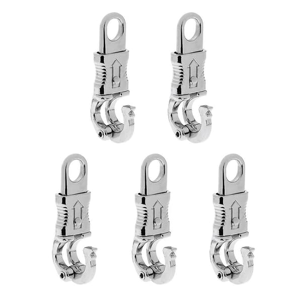 5 stk Premiumkvalitets 100mm Legering Hestesport Panikkrok Hurtigutløser