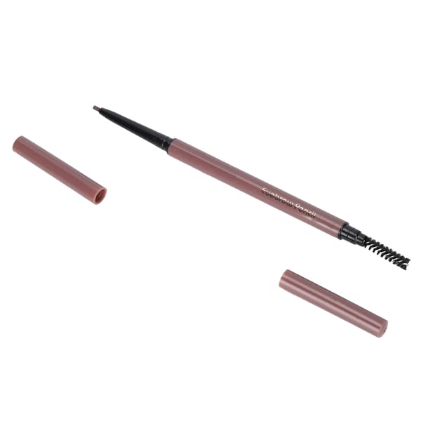Yaqinuo Waterproof Eyebrow Pencil Long-lasting Eyebrow Cosmetics Automatic Eyebrow Pencil (#02 Dark Coffee Color)