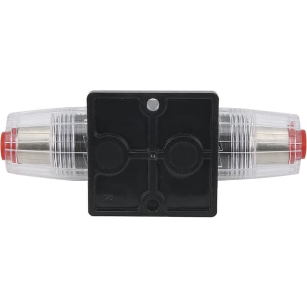 12-24V 125A Stereo Audio Afbryder Selv-nulstillende Sikring Inline Holder til Bil Båd