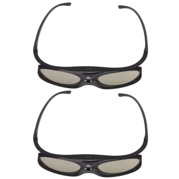 2 st 144Hz 3D Active Shutter Glasses DLP LinK LCD-lins 3D-glasögon för 3D DLP-projektorer