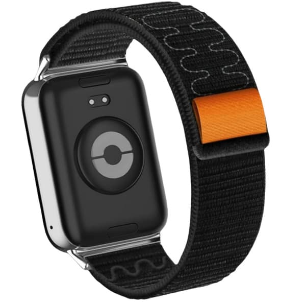Alpine Loop flettet nylon urrem til Xiaomi 9 Pro / 8 Pro Sort Svart + Blå