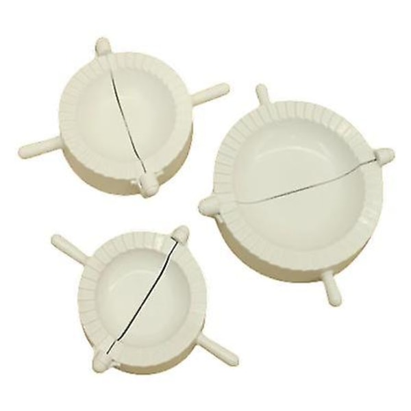 3-pack Dumplingformar - Ravioli, Empanada, Pierogi - Degskärare, Köksredskap
