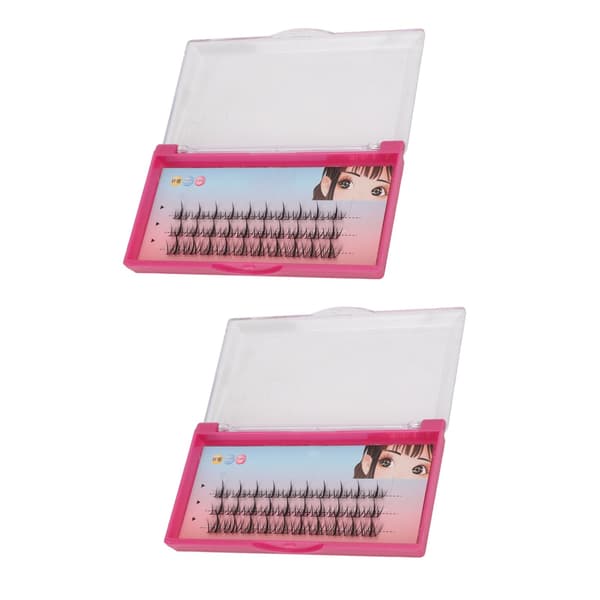 11-13 mm Mixed Individual Eyelashes Soft Flowers DIY Curved Cluster Lash Extensions for Party