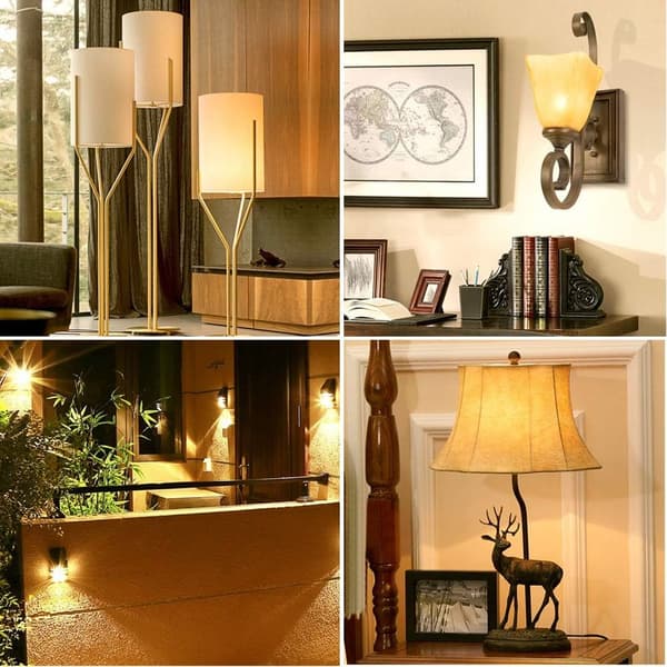Halogen Bulb - G9 Clear Halogen Lamp - Warm Yellow Light - 230V 28W - Suitable for Pendant Lights - 10 Pieces