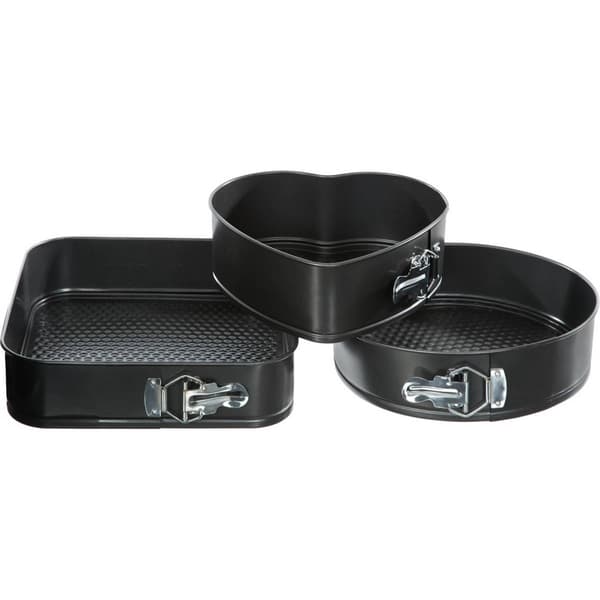 Baking molds in various shapes - 3 springforms - Xin