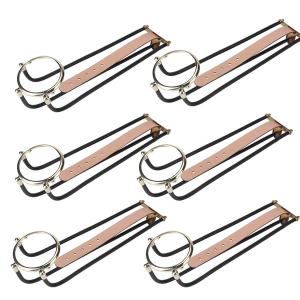 6 Pcs Billiard Table Ball Falling Rail Pocket Snooker Pool American Style Pool Bronze Brass
