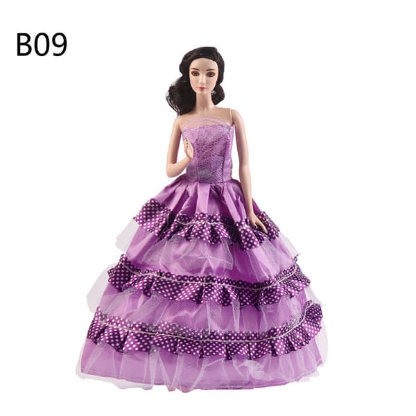 Wedding Dress for 11-inch Doll (B03)