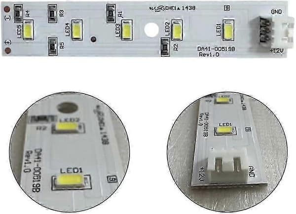 LED køleskabslampe til Samsung køleskab - DA41 00519B strip [DB]