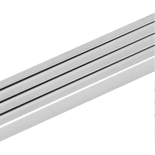 300 mm/12 tommer Stripe Lang Type Girskiftarm Kobling Koblingsstang Sølv
