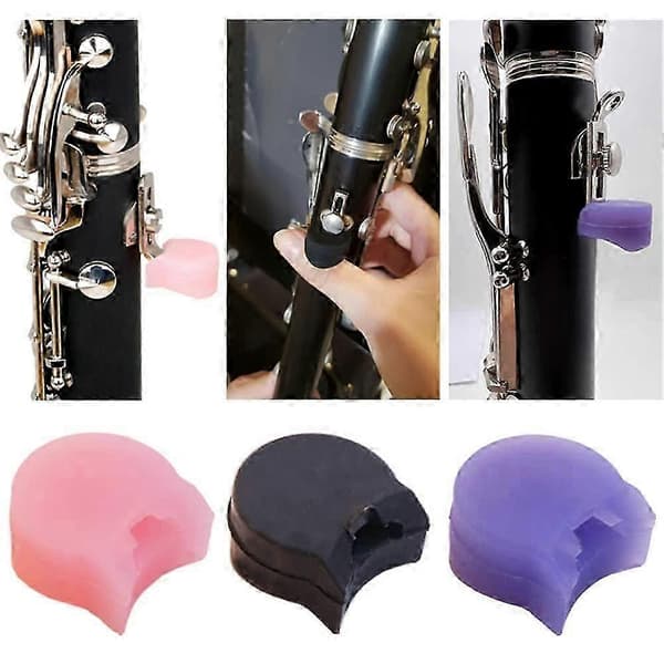 Silicone Clarinet Thumb Rest Professional Clarinet Thumb Protector for Most Clarinets