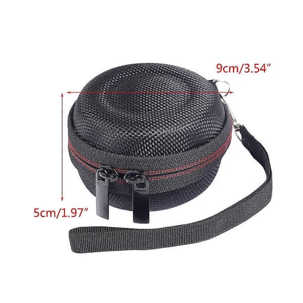 Full Coverage EVA Case for GO Plus+ Protective Shell Zipper Storage Bag Scratch-Resistant Protective Cover