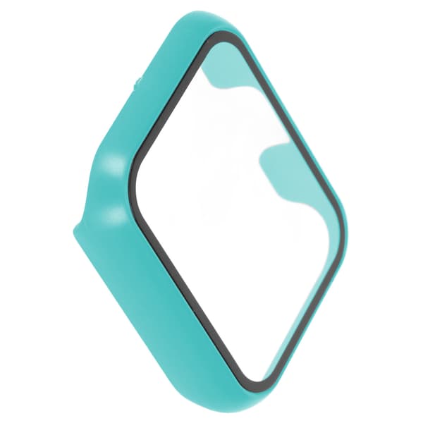 PC Protective Case with Tempered Glass Screen Protector, Replacement Accessory Suitable for Realme Watch 2 Pine Needle Green