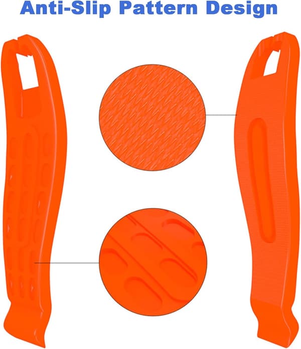 3-pack Ultrastarka Däckjärn för Cykel - Nylon Däckjärn, ZQKLA