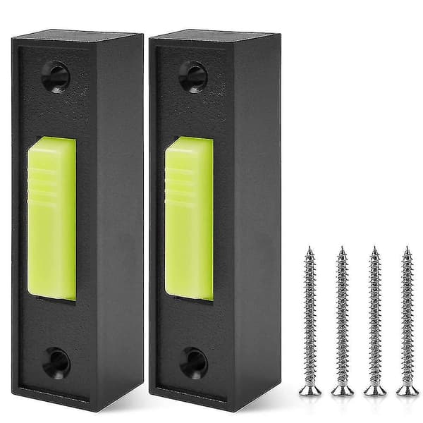 2 pcs Universal Garage Door Opener Switch 41a4166 Illuminated Wall Mounted Push Button Black Finish With 12 12
