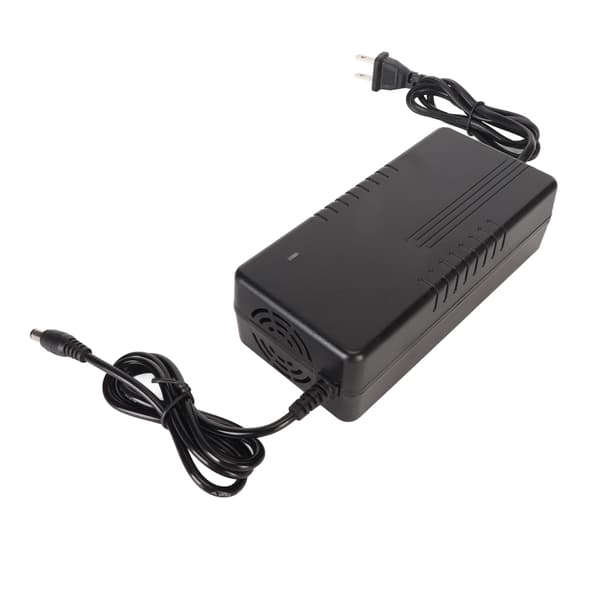 42V 2A Strømforsyningsadapter Universell Hurtigladende Strømadapter Batterilader med Adapterkabel 100‑240V US-plugg