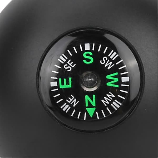 Universal Trekking Pole Outdoor Monopod Tripod Head Grip Knob with Compass