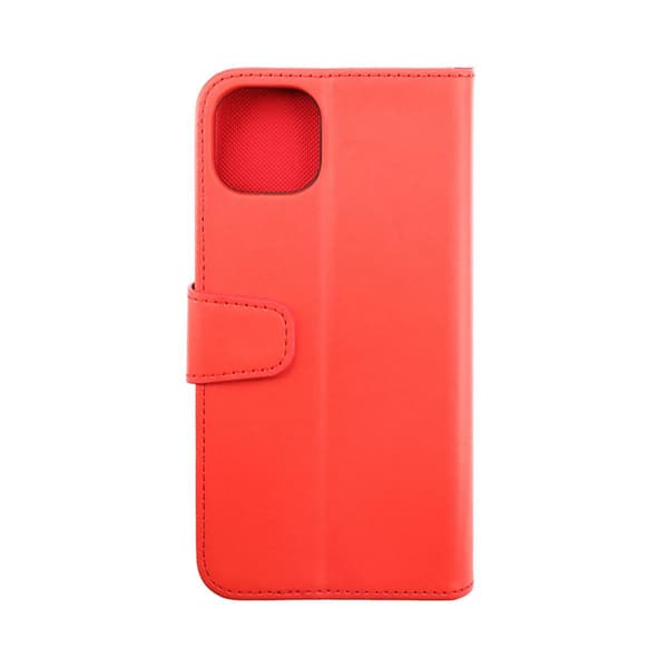 iPhone 14 Plånboksfodral Extra Kortplats Rvelon - Röd Röd röd Röd red