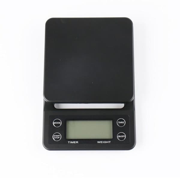 Digital Scale / Kitchen Scale - 0.1g-5kg Black Black_yux Black Svart
